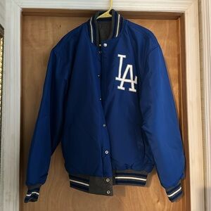 Los Angeles Dodgers reversible bomber jacket MEDIUM